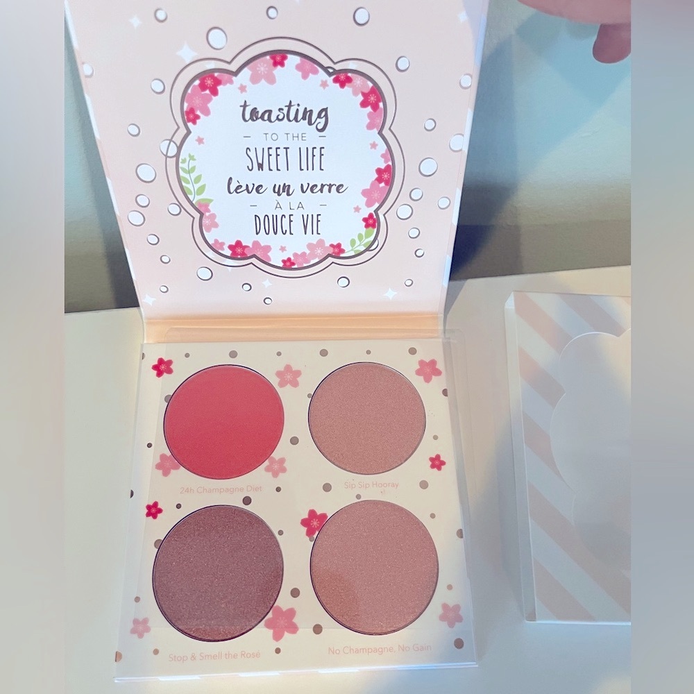 Cotton Candy Champagne Blushlighter Palette - Picture 2 of 5